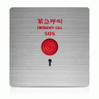 殘疾人無障礙緊急呼叫器 不銹鋼面板一鍵報警器廠家供應(yīng)