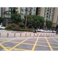 湖北半自動(dòng)不銹鋼升降路樁