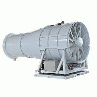 煤場固定式射霧器 鋼廠全自動(dòng)霧炮機(jī) 防爆霧炮機(jī)