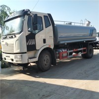 國六14立方綠化霧炮灑水車一汽解放J6噴灑車價(jià)格