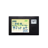 無風扇嵌入式8寸二維碼掃碼觸摸屏電腦win7
