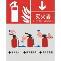 夜光pvc疏散標(biāo)志，滅火器指示牌，夜光消防指示牌