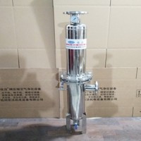 不銹鋼氣體氮?dú)鈮嚎s空氣管道精密高效過(guò)濾器帶壓差除油塵水高壓